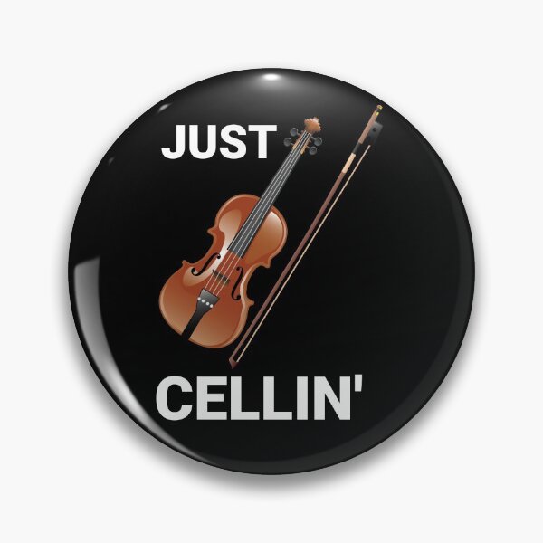 Item preview, Just Cellin' Funny Cello Violin Design designed and sold by TexasMerch.