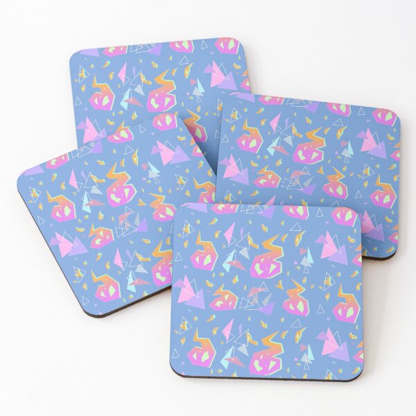 Item preview, Promare Pattern (Blue-Gray) designed and sold by itsnikasart.