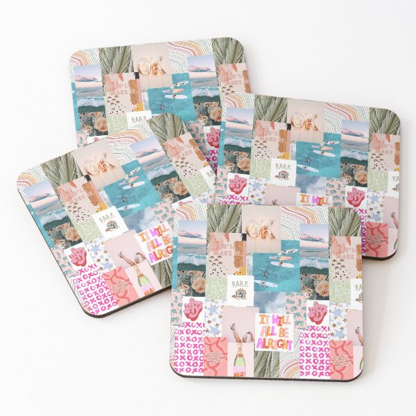 Item preview, Vsco Aesthetic Collage - Pink, Blue, and Green designed and sold by ingridgrace.