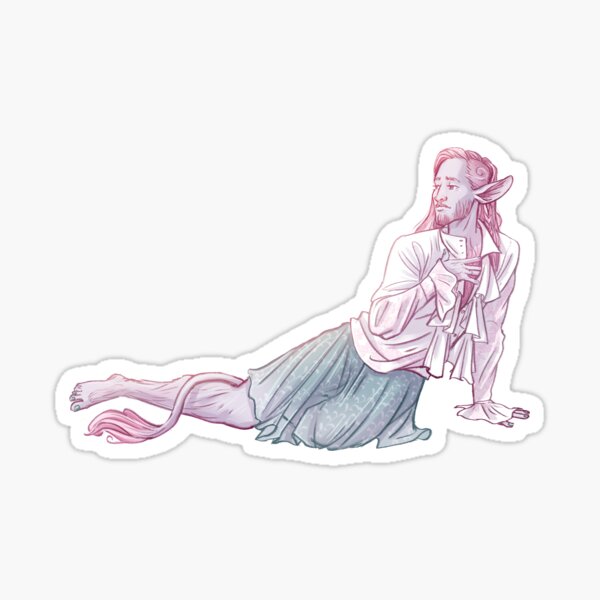 pretty caduceus Sticker