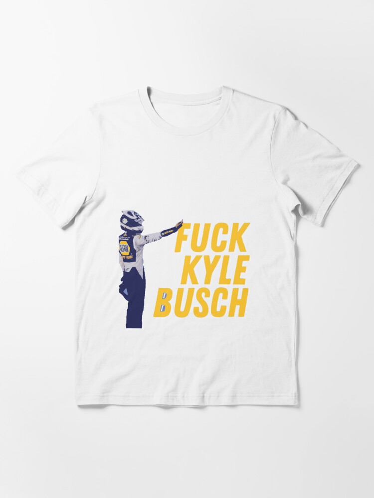 Fuck Kyle Busch Shirt T Shirt By Tarikelhamdi Redbubble - kyle shirt roblox