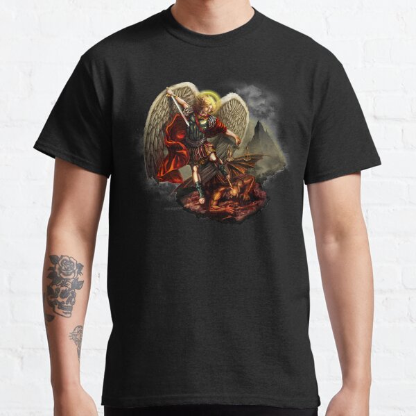 Item preview, Saint Michael Archangel against the Devil designed and sold by monoguru.