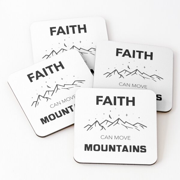 Item preview,  Faith Can Move Mountains  designed and sold by everlastinglory.