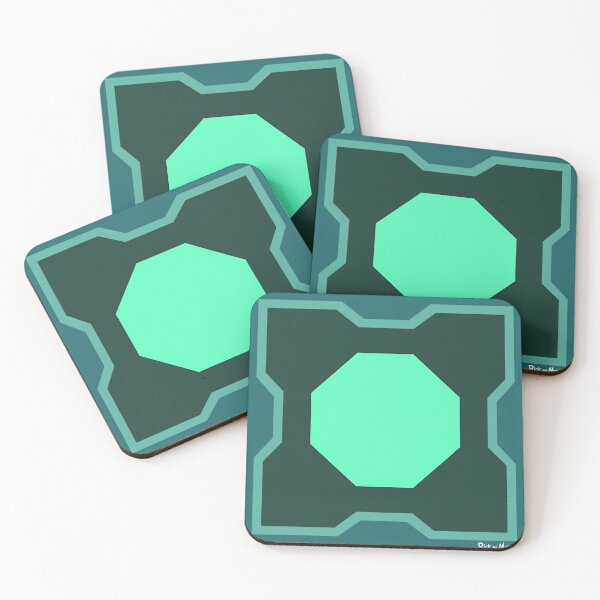 Mr. Meeseeks Box Coasters (Set of 4)
