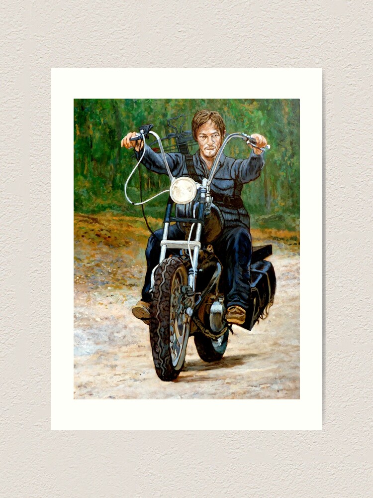 Alternate view of Ride, Don't Walk Art Print