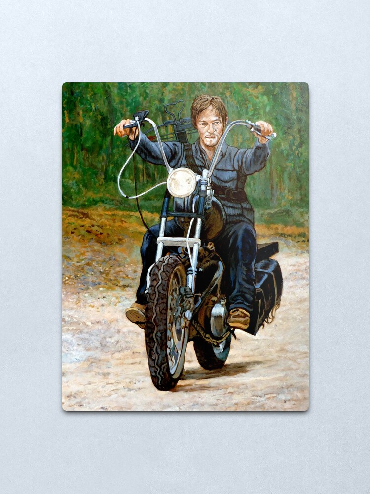Alternate view of Ride, Don't Walk Metal Print