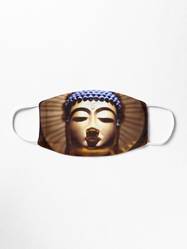 Mascarilla Cabeza De Buda Amida De Monoguru Redbubble