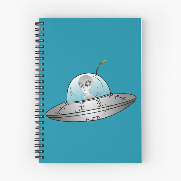 Item preview, Grey Alien in a Flying Saucer designed and sold by Smaragdas.