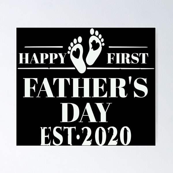 Item preview, Happy first Father's day designed and sold by marosharaf.