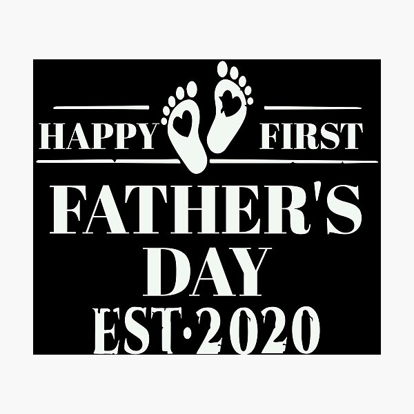 Item preview, Happy first Father's day designed and sold by marosharaf.