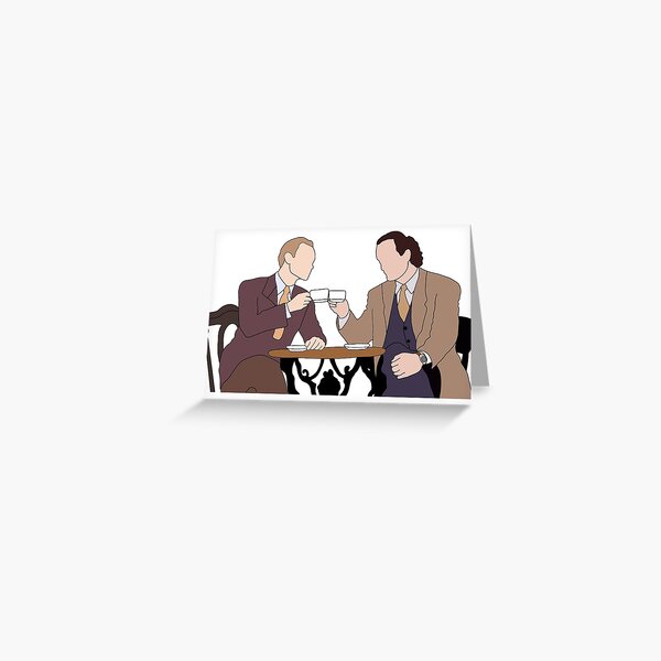 niles and frasier Greeting Card