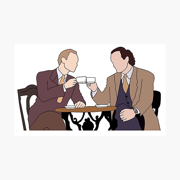 niles and frasier Photographic Print