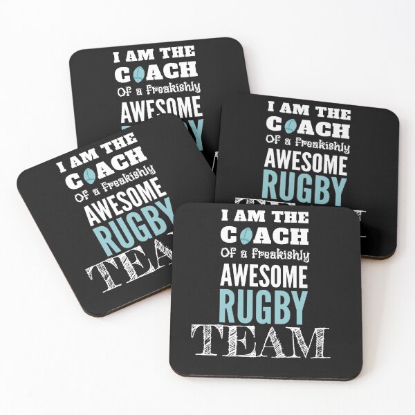 Artikelvorschau, Ich bin der Trainer eines unglaublich tollen Rugby-Teams entworfen und verkauft von Wideworld.