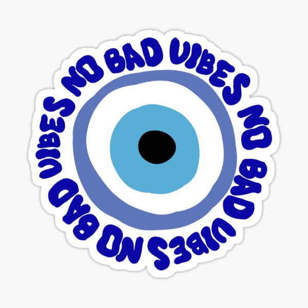 "Evil Eye" Sticker for Sale by MYmakes | Redbubble