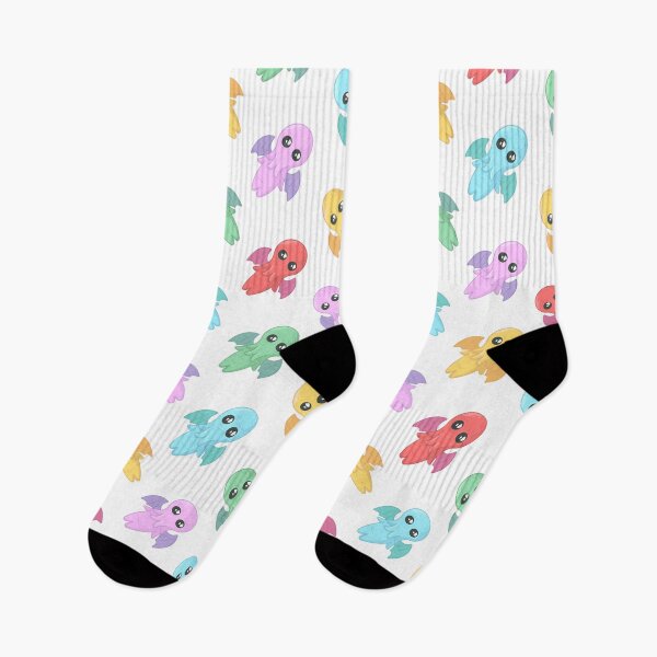 Item preview, Cute Colourful Chibi Cthulhu (white) designed and sold by animinimal.