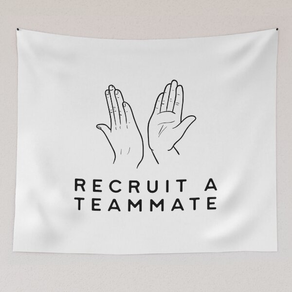 Item preview, Recruit a Teammate designed and sold by pippasamuel.