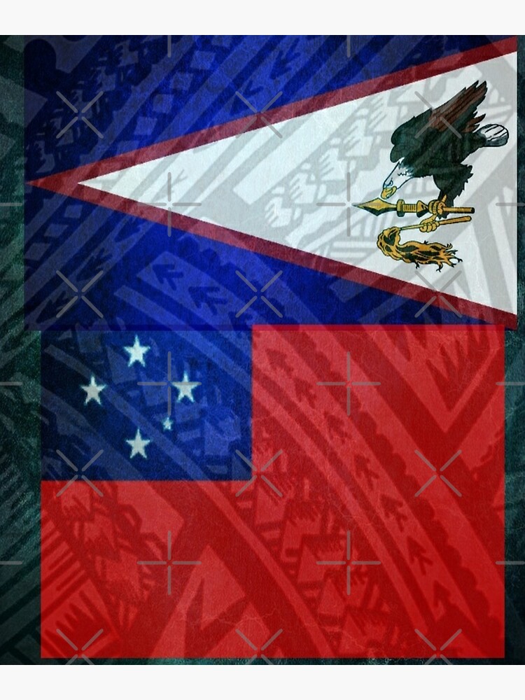 Sold American Samoa Flag Artwork