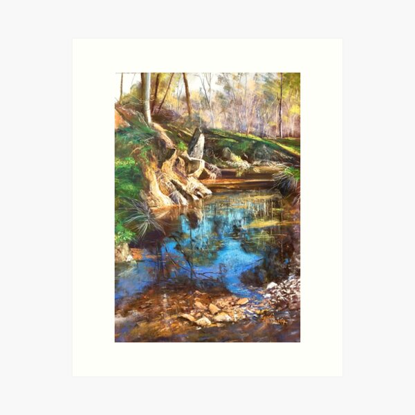 Item preview, 'Mandurang Creek' designed and sold by Lynda Robinson.