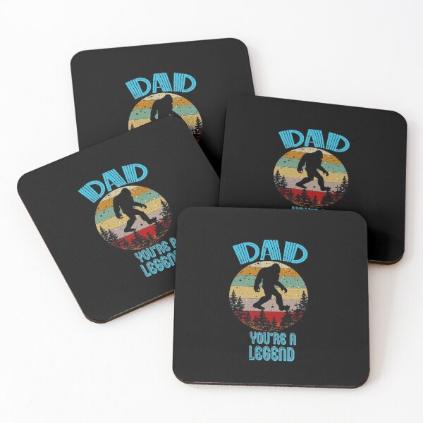Item preview, Dad You're A Legend: Funny Bigfoot Gift Idea. designed and sold by cutitoutsir.