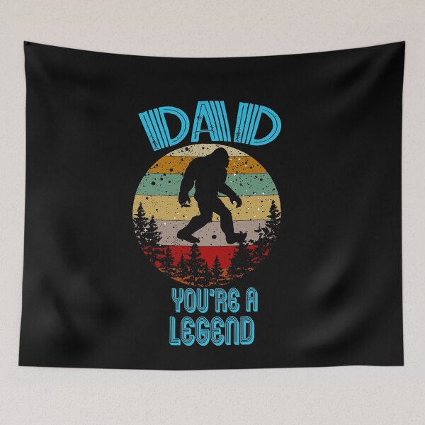 Item preview, Dad You're A Legend: Funny Bigfoot Gift Idea. designed and sold by cutitoutsir.