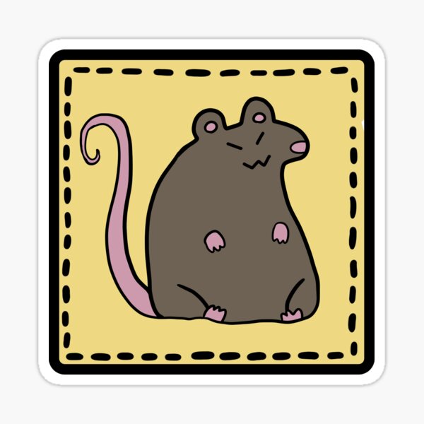 "Rat Scout Logo" Sticker for Sale by gobscouts Redbubble