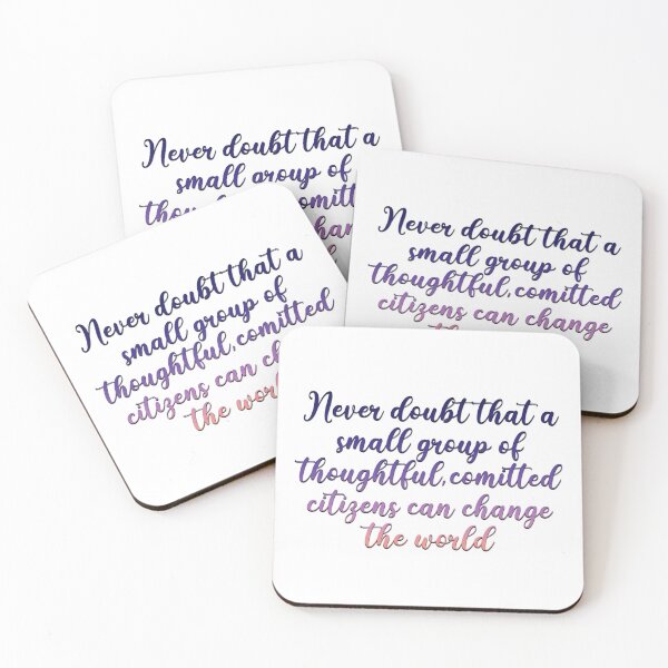Item preview, West Wing Quote Never Doubt Quote designed and sold by baranskini.