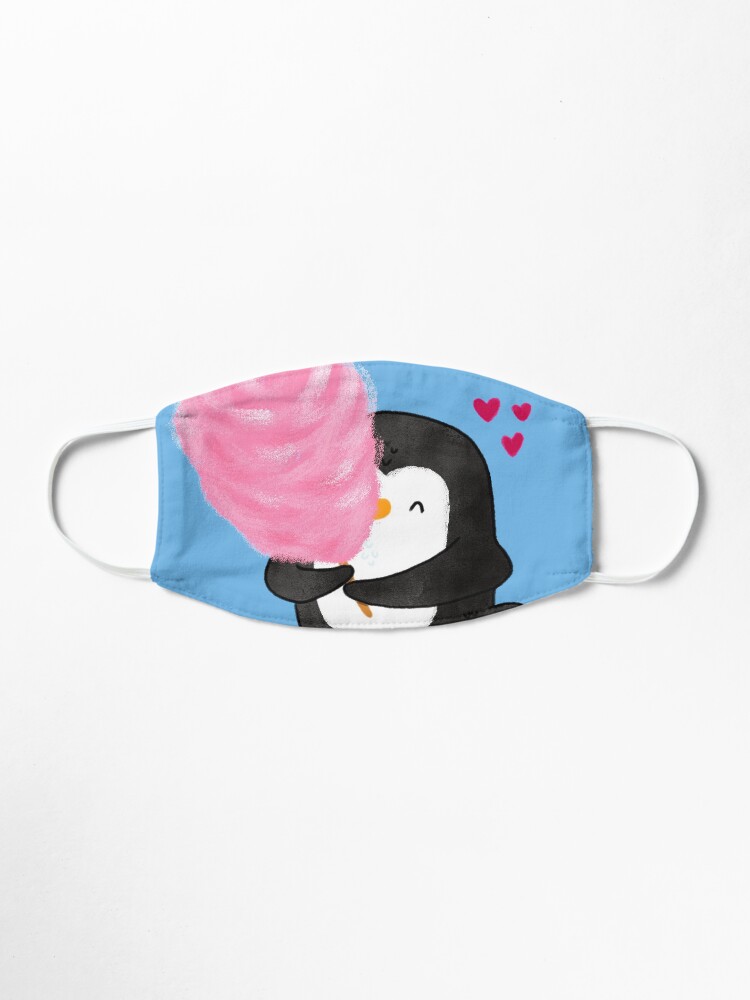 Alternate view of Penguin with Cotton Candy Mask