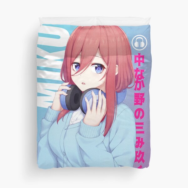 et l'un des personnages principaux de la série 5-toubun no Hanayome. Elle a une personnalité timide. Housse de couette