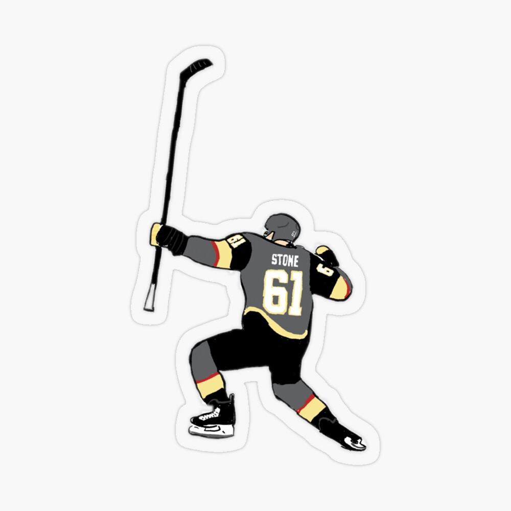 Las Vegas LV Golden Knights Set of 6 Removable Wall Decal Stickers