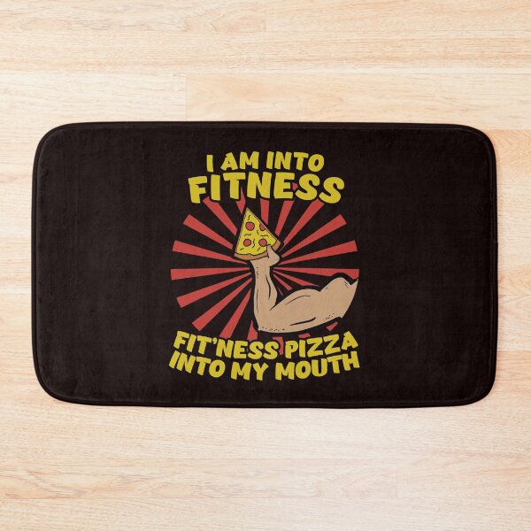 Item preview, I am Into Fitness This Pizza in my mouth T shirt designed and sold by Dan66.