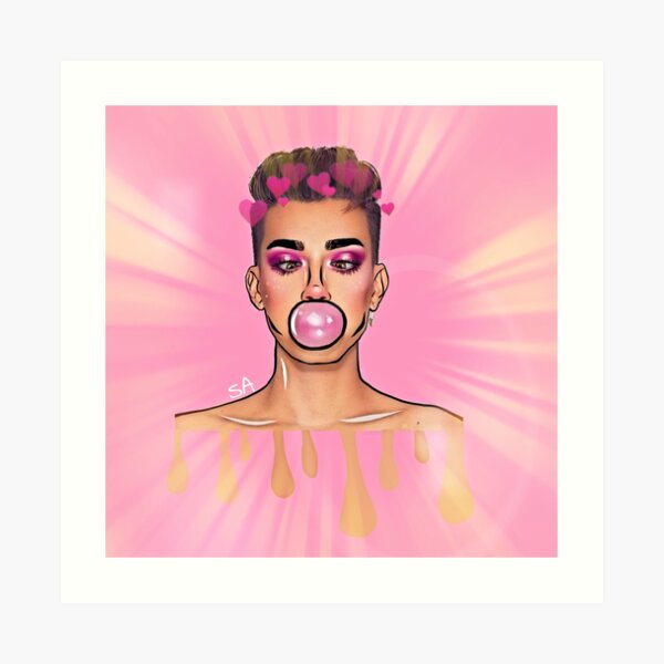 James Charles Fan Art Prints | Redbubble