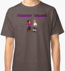 Monkey Island Plunder Bunny Retro Pixel DOS game fan item Classic T-Shirt