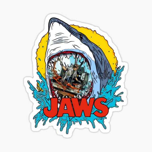 Item preview, Shark Horror Movie Art designed and sold by The Fit.