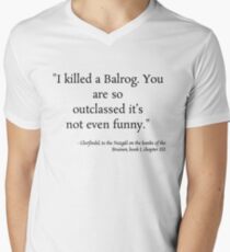 The Reincarnated Speaketh Men's V-Neck T-Shirt