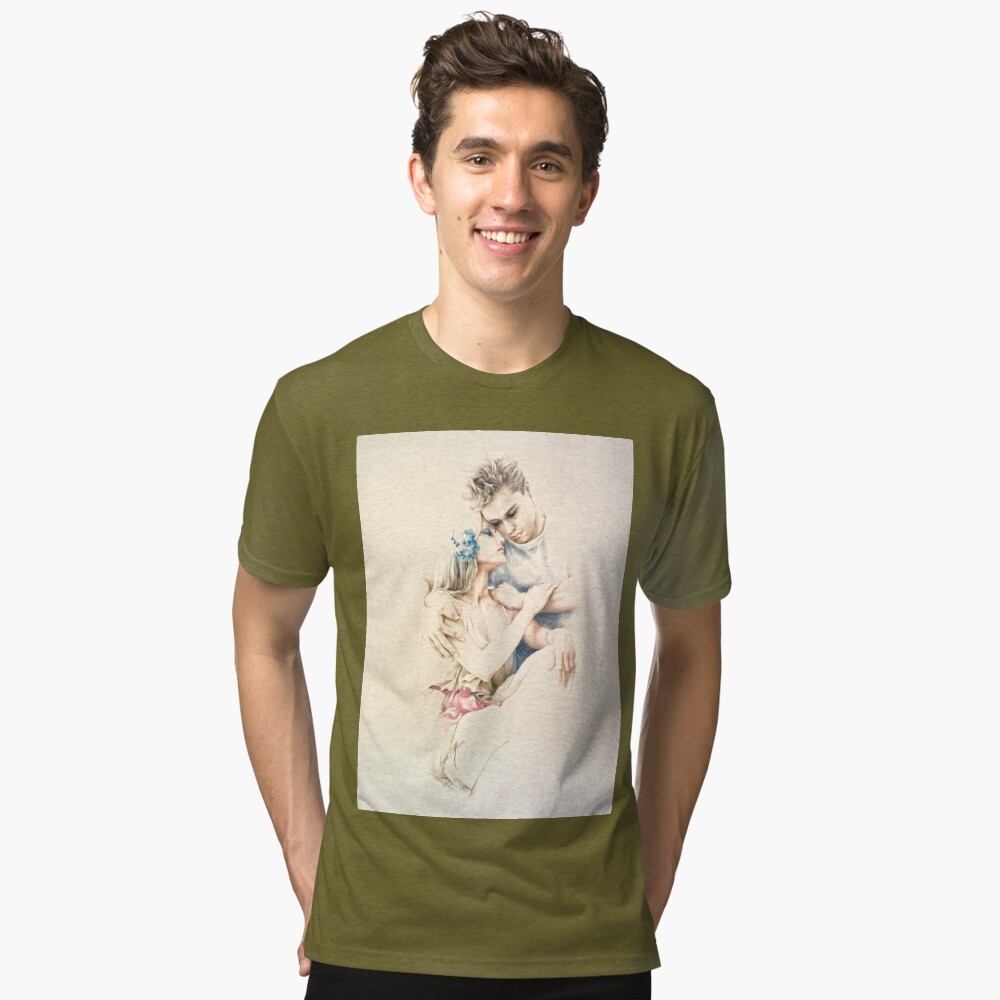 Item preview, Tri-blend T-Shirt designed and sold by sara-moon.