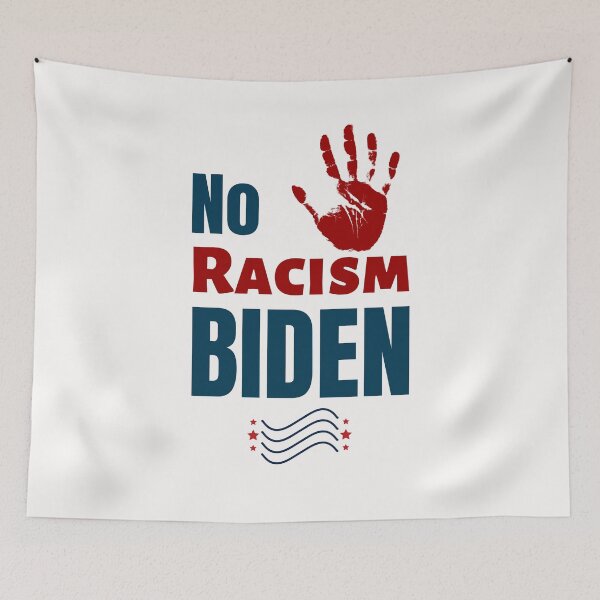 Item preview, No Racism Biden  designed and sold by Combistudios.