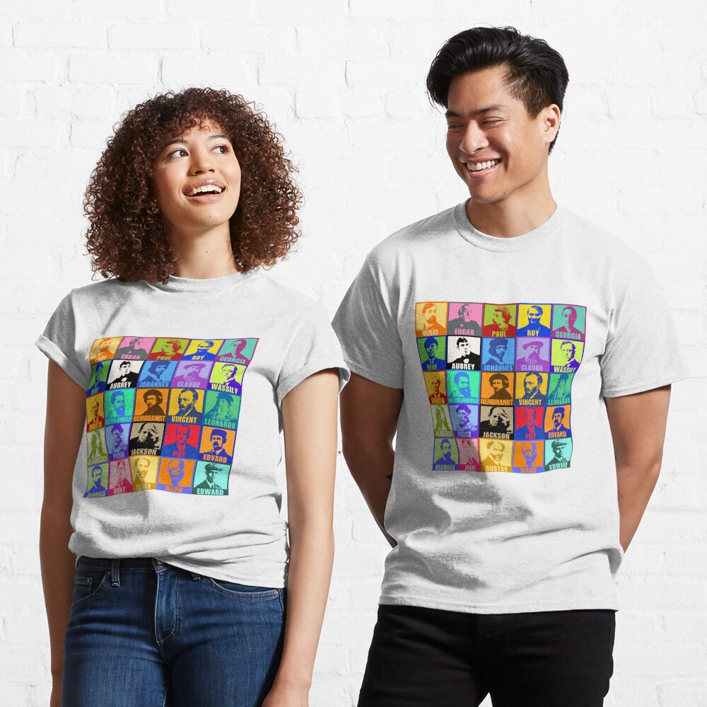 "Pop Art Artists" Tshirt by StarvingRtist Redbubble