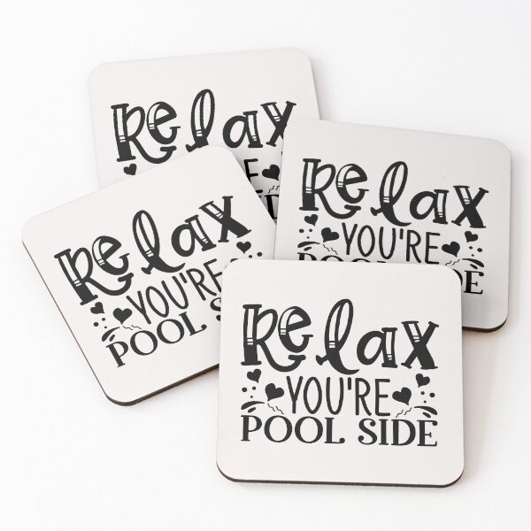 Item preview, Relax You are Pool Side Gift   designed and sold by PupnkittyMania ⭐⭐⭐⭐⭐.