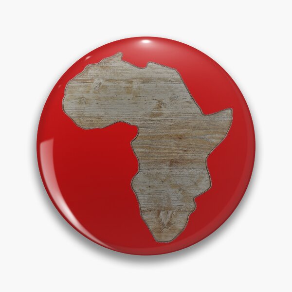 Item preview, Africa continent in wood and copper. designed and sold by 57victor.
