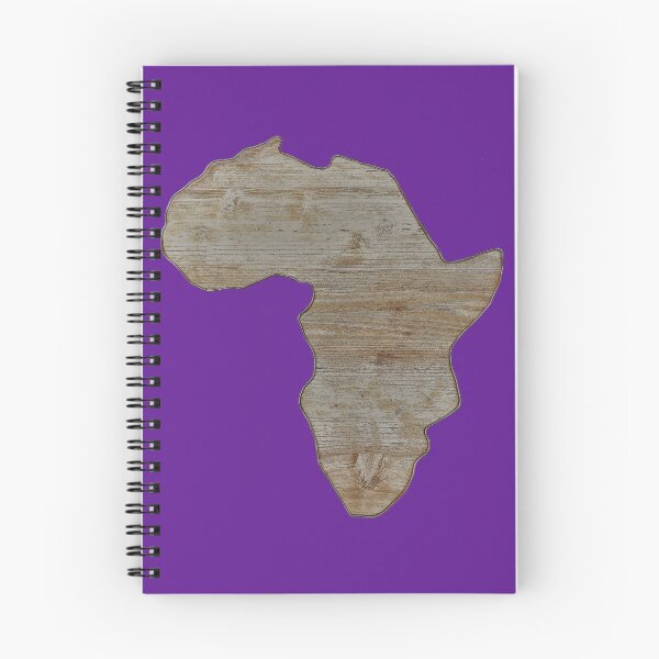 Item preview, Africa continent in wood and copper. designed and sold by 57victor.