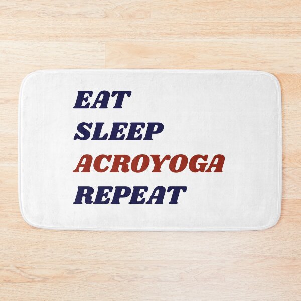 Item preview, Eat Sleep Acroyoga Repeat designed and sold by CatArtStore.