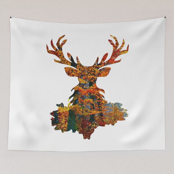 Item preview, Wild Autumn Deer designed and sold by rodmendonca.