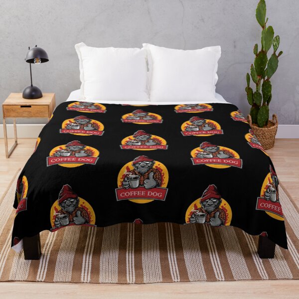 Item preview, It`s Coffee time, dog in hat drinking hot coffee, Coffee dog designed and sold by coffeeapparel.