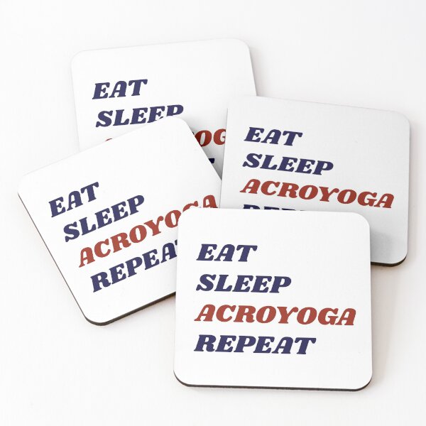 Item preview, Eat Sleep Acroyoga Repeat designed and sold by CatArtStore.