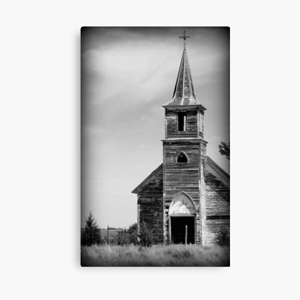 Ghost Church Canvas Print