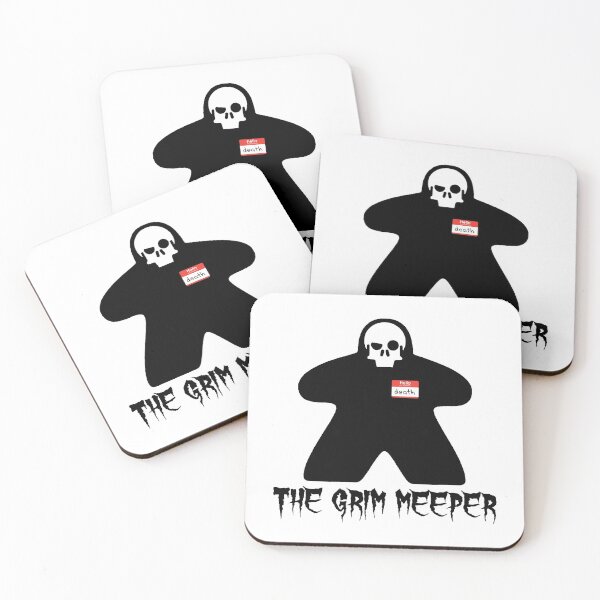 Item preview, MEEPLE - THE GRIM MEEPER designed and sold by SifRants.