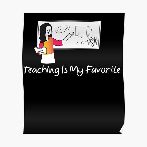 Download Teacher Svg Posters Redbubble