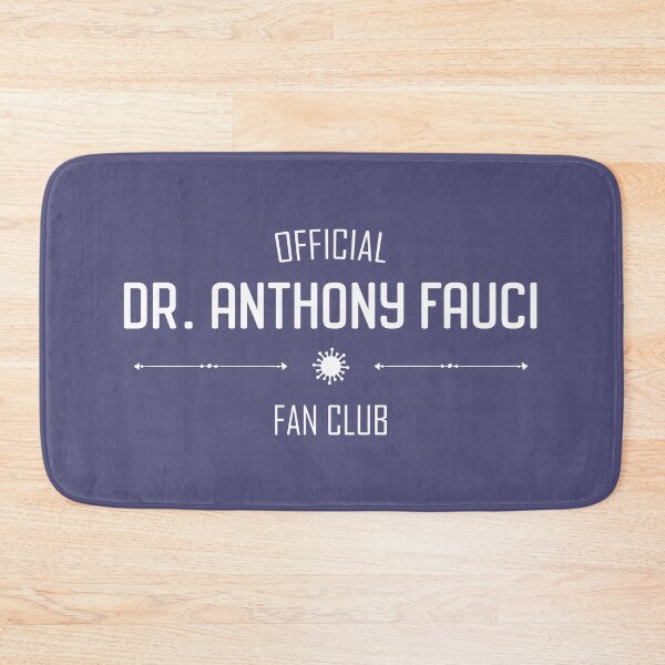 Item preview, Heroes of Science: Dr Fauci Fan Club (white text) designed and sold by Ofeefee.