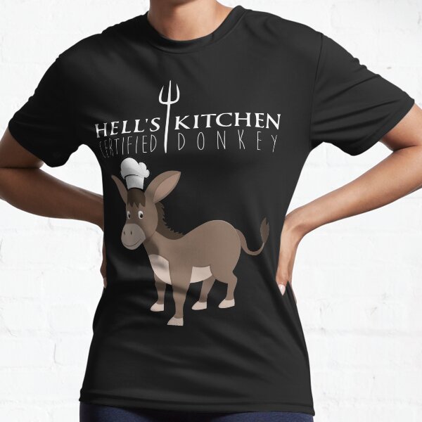 Hell's Kitchen - Certified Donkey Active T-Shirt