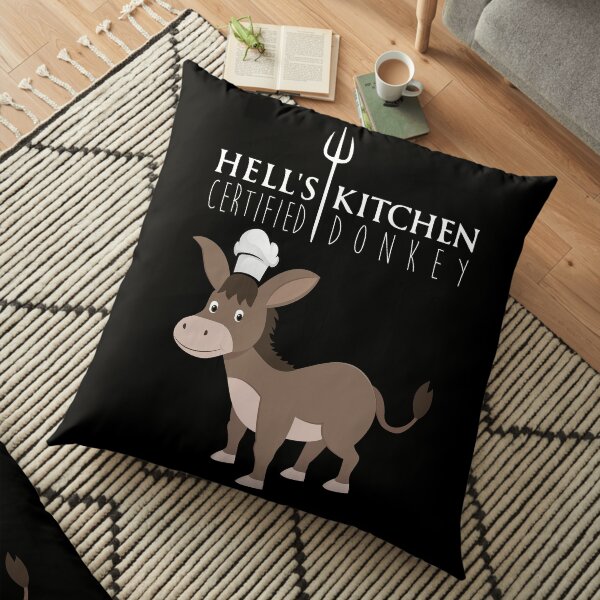 Hell's Kitchen - Certified Donkey Floor Pillow